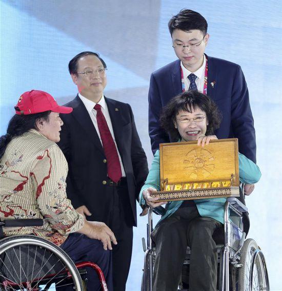 (亞殘運會)(3)第三屆亞殘運會在雅加達(dá)閉幕